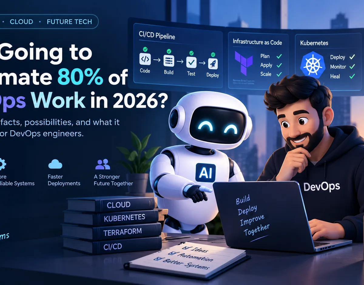 Is AI Going to Automate 80% of DevOps Work in 2026?
